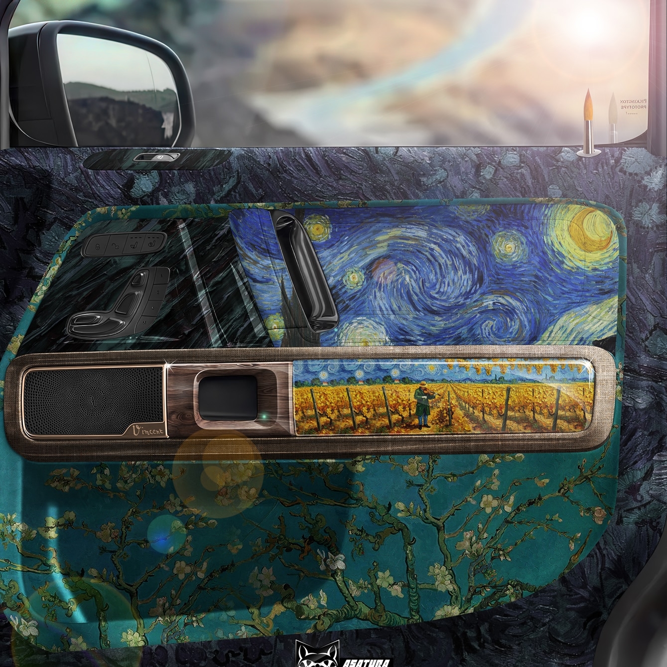 Проект Geländewagen Vincent van Gogh