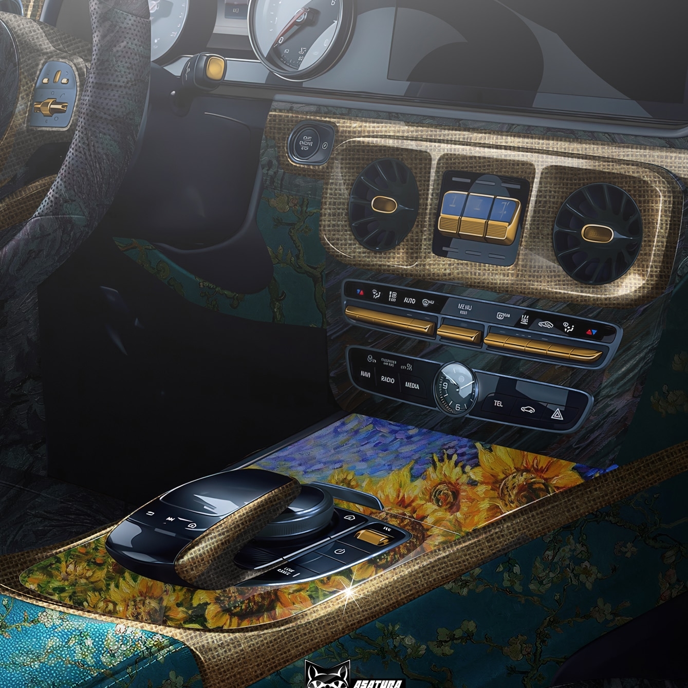Проект Geländewagen Vincent van Gogh